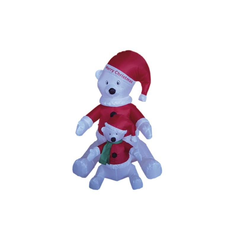 Christmas inflatable Polar bear & Baby decoration YL3008QB2-01