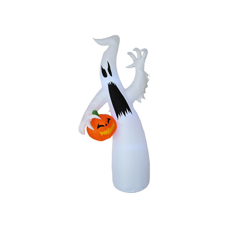 Giant Halloween inflatable white Ghost and pumpkin for decoration YL3008QG-15