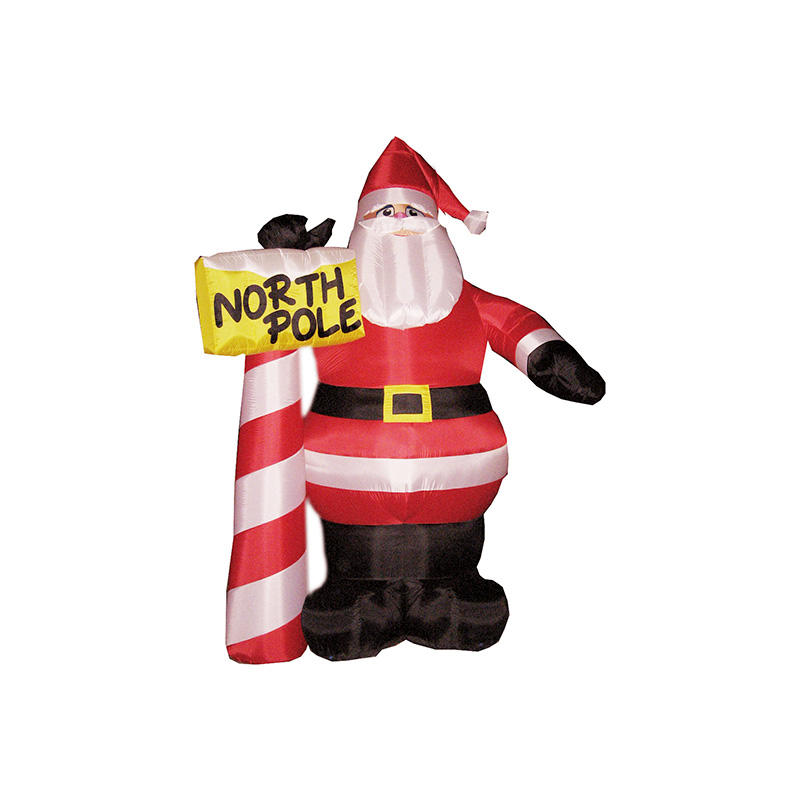 Giant inflatable North Pole Santa for Christmas decoration YL3008QS-40