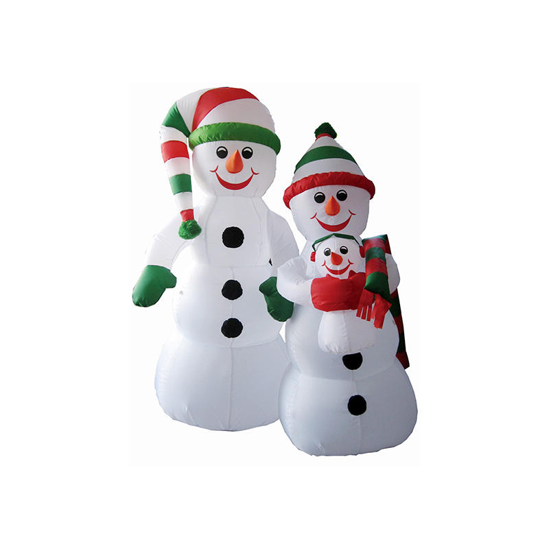 Holiday inflatable snowman family for Christmas decoration YL3008QX3-03