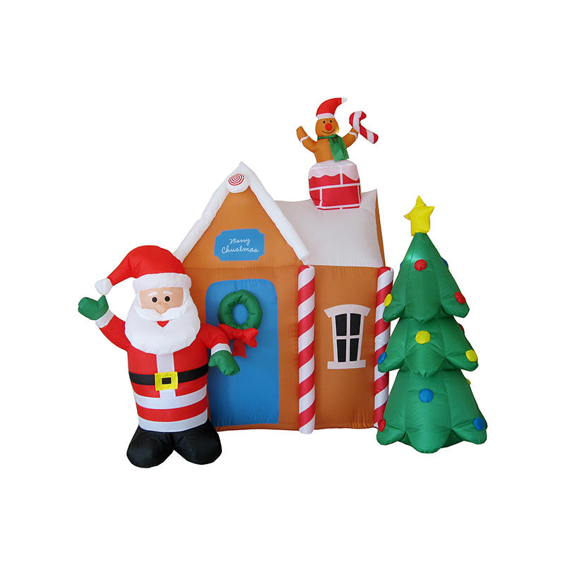 Hot Christmas inflatable Santa House decoration FL19QS-179