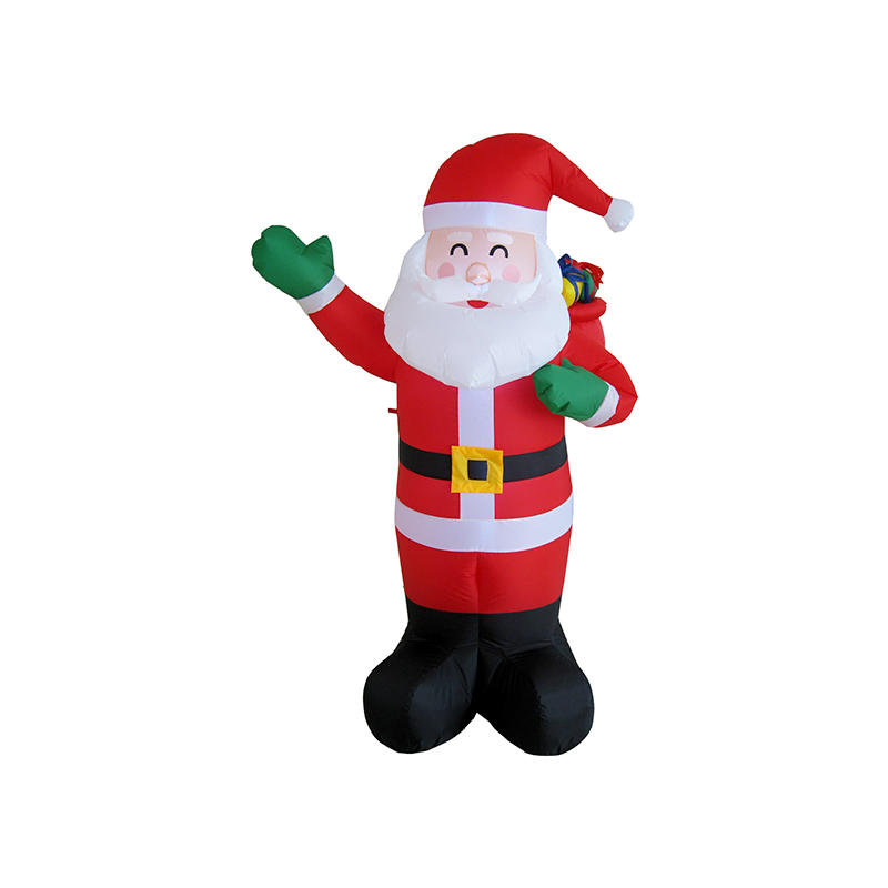 Christmas Inflatable luxury Santa carrying gifts FL19QS-176