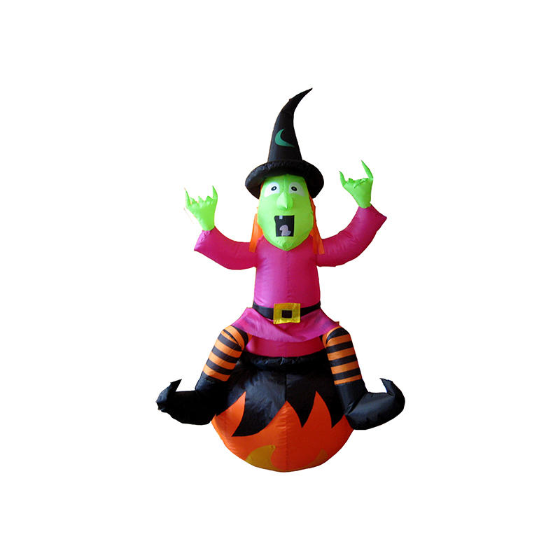 Halloween inflatable Witch on Brazier YL3008QHW-24