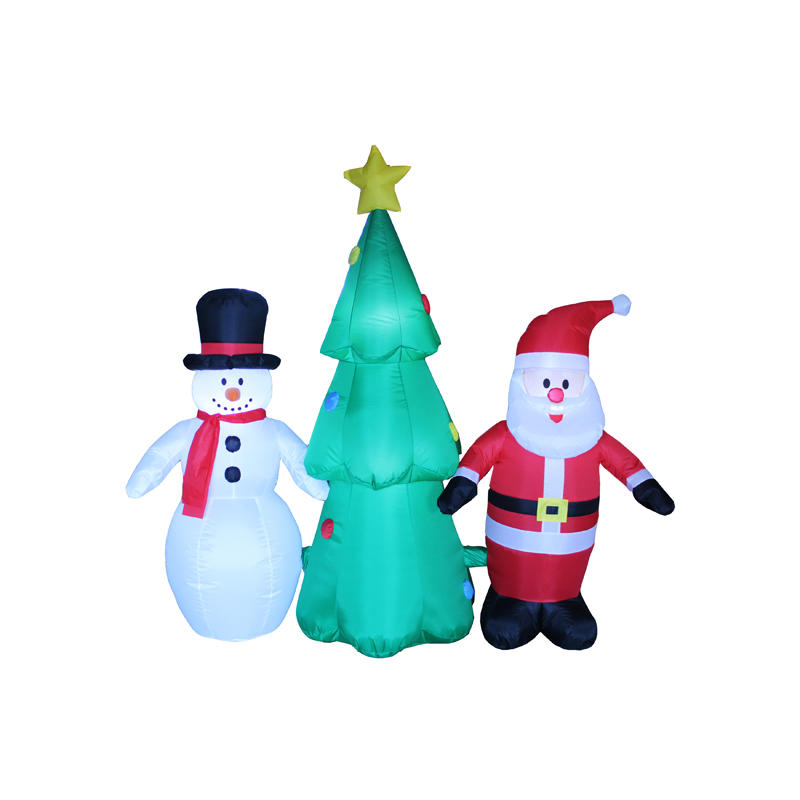 Christmas inflatable Tree, Santa & Snowman group FL20QT-28 