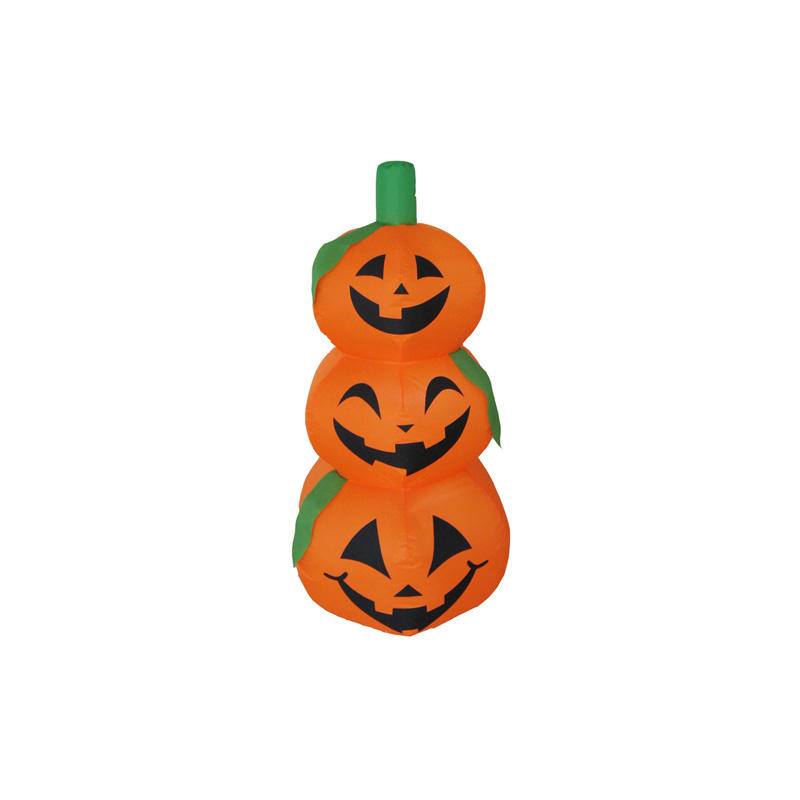 Happy inflatable Pumpkins stack for Halloween decoration FL18QP3-09