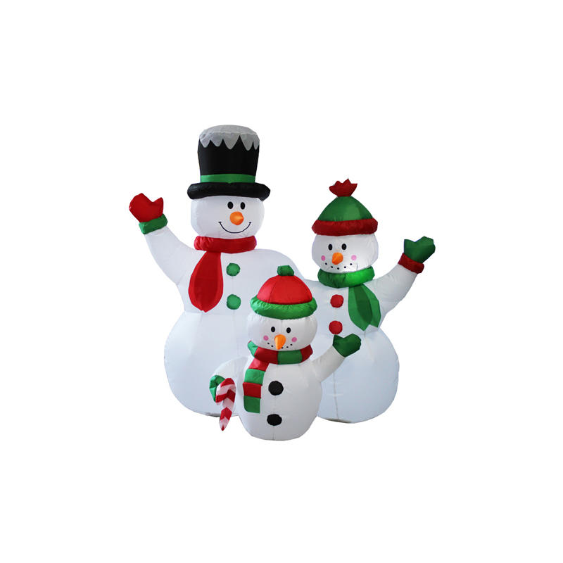 Christmas inflatable Snowman Family FL20QX3-10